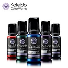 칼레이도 에어브러쉬용 아크릴도료오토 컬러 24색 유광 20ml, [K203]_Mod Yellow