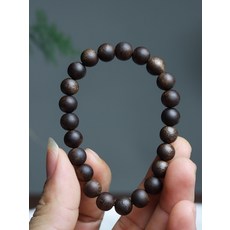 奇楠 沉香 手串 沉水 8mm 23顆, 如圖, 1個