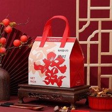 테이크아웃 일회용 보냉백 보냉가방 배달 포장, 1개, 100개 중형 25x길이 23x너비 14