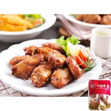 사세 버팔로 윙 1kg 닭날개 튀김 치킨 에어프라이어, 1개