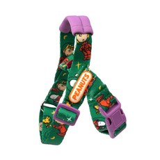 PEANUTS 史努比繽紛主題胸背帶, 橄欖綠, 1個