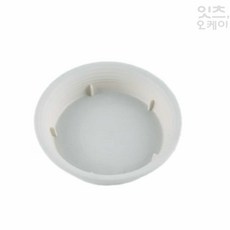 2NDOK 원화분받침2호 화이트 물받침