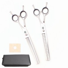 강아지 숱가위 애견 셀프미용 직선형 블랙 애견미용가위 반려견 퍼프 반려동물 커브 요술가위, 1개, M. 70 스트레이트 가위 직선 생선 뼈 가위 검은 가