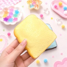 7000 겉밤티속느좋 식빵 크런치 슬랑이 말랑이 스퀴시 스트레스완화 선물 장난감 쫀득 말랑이, 랜덤