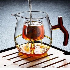 防爆耐熱高溫玻璃茶壺 玻璃茶杯 小青柑專用煮泡茶壺 公道杯 煮茶器 功夫煮泡茶杯kun, 小青柑專用杯500ml (不帶蓋), 1個