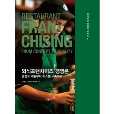 외식프랜차이즈 경영론:콘셉트 개발부터 시스템 구축까지, 교문사, 김영갑,박인정,곽혜경 공저
