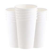 두꺼운종이컵 큰종이컵 고급 500ml 종이컵, 1개