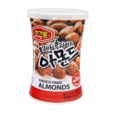 머거본 후렌치 후라이드 아몬드 135g, 본상품선택, 1개