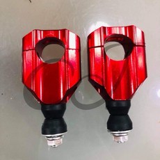 CJ Ebike 電動車手把座 M3 Z6 Upside down 手機支架 導航支架, Red