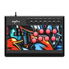 PC PS4 Xbox 멀티플랫폼 윈드포스 디지털아케이드 격투스틱 철권조이스틱, 1개, 블랙