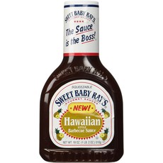 스위트 베이비 레이스 바비큐 소스 하와이안 18온스 스위트 베이비 레이스 바비큐 소스 하와이안 18온스, 8.16kg, 1개, 18.0 Ounce (Pack of 1)