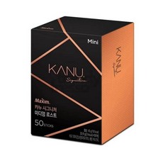 동서)카누 미니 시그니처 미디엄로스트 50T, 50개입, 1개