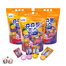 주전부리몰 츄츄볼 믹스 (800g) x 3봉+자색옥춘사탕 20g 세트, 1세트, 2.4kg