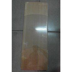 木洗衣板 洗衣板 木 天然木質洗衣板，波浪紋設計，輕鬆洗衣, 1個, 天然木質