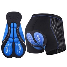 자전거 라이딩 쿠션 팬츠 L 블루 패드바지 자전거팬티 엉덩이패드 자전거복