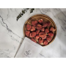 NO밀가루 간식 바삭 왕딸기칩 동결건조딸기, 3개, 50g