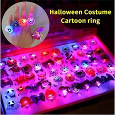 루이스 할로윈 LED반지 50개 불빛 파티 소품 장식 XIZHOU-1