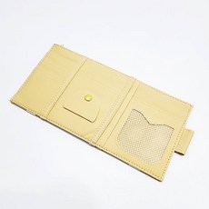 자동차 차량용 썬바이저 카드포켓 카드 수납 지갑 보관 클립, 1개, 베이지