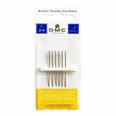 홈데코 DMC 십자수 바늘 자수바늘세트, 24호, 1개