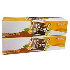 착한식재료 종이호일, 75m, 1개입, 10개