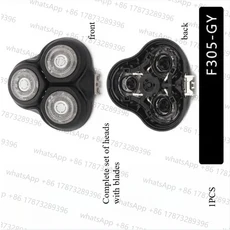 면도기 헤드 호환쇼씨 면도기 헤드 액세서리용 1개 F1-BK/F1-R/F302-BK/F303/BK/F305-GY, 06 F305-GY cutter head