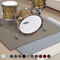 다앤몰 드럼매트 밀림방지 소음 진동방지 흡음 카페트매트 국산 효성스완, 소형 120x100cm, 1개, 다크그레이