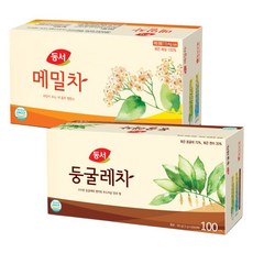 동서 메밀차100T+둥글레차100T 총200T, 200개, 100개입, 1.5g