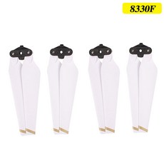 DJI配件 御Mavic Pro彩色槳葉8330F折疊螺旋槳葉機翼翅膀空拍機無人機維修配件, 8330F白色2對裝, 1個