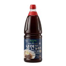 [미담채] 냉면육수 농축액, 2.3kg, 1개
