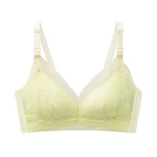 JoyBaby 哺乳無鋼圈蕾絲孕婦內衣 四排釦加寬側翼絲滑透氣款