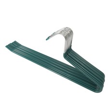 메르카 논슬립 바지걸이, 10개, 그린