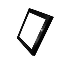 [퍼스트]LED 뉴스마트 엣지 사각 센서(IR) 20W 블랙, 주광색(하얀빛) 5700K, 1개