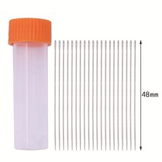 32/100/120mm 스테인레스 스틸 구슬 바늘 쉬운 보석 만들기 도구 핀 diy 쥬얼리 20pcs