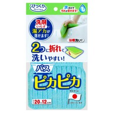 비쿠리프레쉬 욕조 피카피카 스펀지클리너 블루, 1개