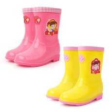 알파슈 콩순이 베이직 장화 아동 유아 유치원 레인부츠 초등 학교 학생 미끄럼방지 가벼운 등교 등원용