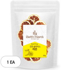 베티나르디 건조과일 슬라이스 레몬, 50g, 1개입, 1개