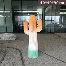 선인장 대형 매장용 디자인 행어 1.5m 가게 옷 행거, 카키