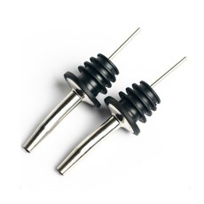 창조유통 칵테일 푸어러 1+1, 1세트, 실버