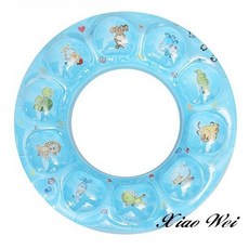 小薇的店 可愛卡通圖案70/80/90CM加厚雙層水晶泳圈 特價100元, 1個, 外徑80CM