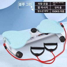 운동기구 복부 운동 허리 홈짐 하체 옆구리 가정용 홈트, 1개, 클라우드 블루 당김줄