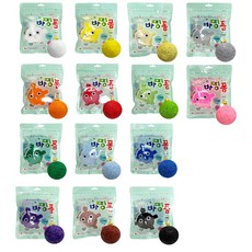 칼라폼 50g 12색세트 19색세트 컬러클레이 대한산업, 주황, 1개