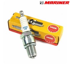 마리너 선외기용 점화플러그 NGK 스파크 플러그, 6431 (BU8H), 1개, BU8H