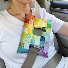 DDPODNQAK 아이스/핫 팩용 포켓이 있는 자궁적출술 베개 심혈관 수술 후 안전벨트 유방 절제술 심박 조율기 보호 회복하는 여성을 위한 선물_153685, 블루 그린_153685