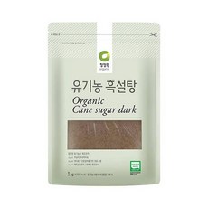청정원 감칠맛 청정원 유기농 흑설탕 1kg, 1개