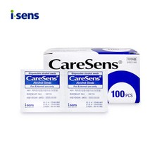 케어센스 알콜스왑 100매 소독솜 알콜솜 병원솜, 1개