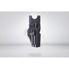 RST 紅星 軍迷 COS 玩具 右手低腰掛 複刻 CQC 硬殼 槍套 FOR P226 黑色, 1個