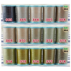 FUJIX 聚酯纖維縫紉線 #60 200米 顏色390, 1個, 390