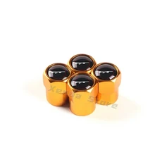 자동차 휠 타이어 밸브 스템 캡 밀폐 커버 기아 GT 라인 리오 씨드 스포티지 피칸토 K5 스토닉 옵티마 액, 06 A Gold