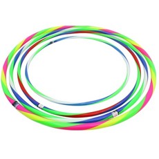 4500 훌라후프 삼색칼라 72cm 150g 굵기2cm 유치원생-팩(10개입), 10개