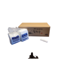 클린수 덕용말이 업소용 식당 물티슈 50g 800매, 1박스